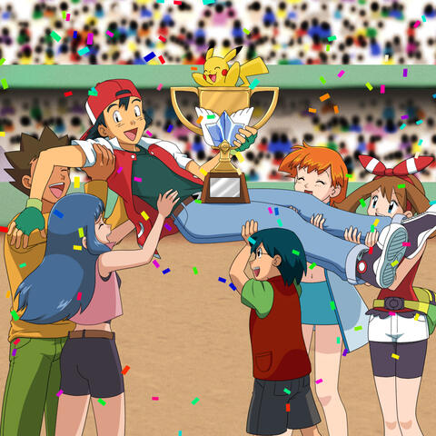 Ash&#39;s first victory in the Indigo Conference!